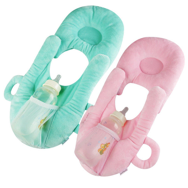 Baby Self feeding Pillow - Pink_0